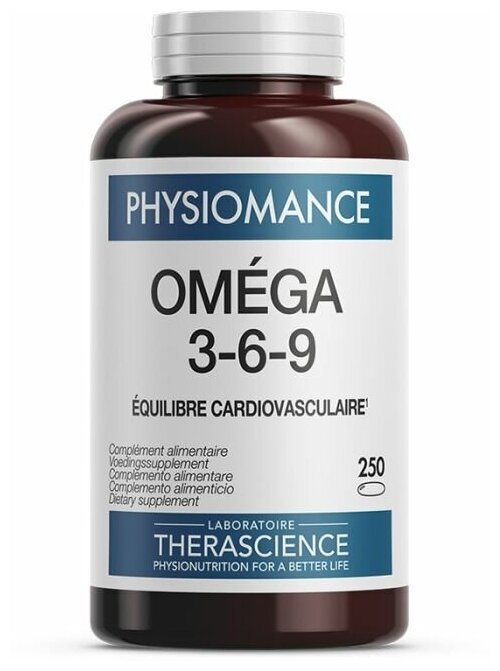 Omega 3-6-9 полиненасыщенные жирные кислоты Омега 3 6 9 рыбий жир капс 250 шт.