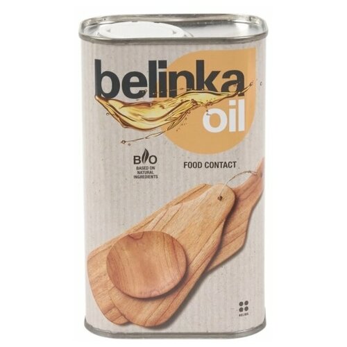 Belinka Oil Food Contact масло для древесины соприкасающейся с продуктами питания (бесцветный, 500 мл)