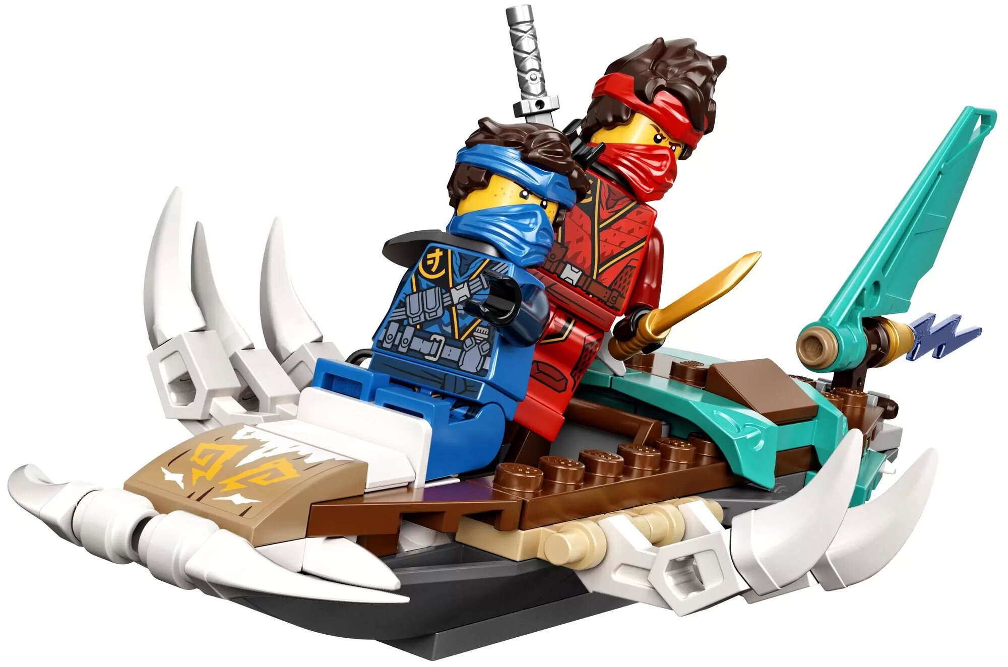 Конструктор Lego Ninjago Морская битва на катамаране (элем.:780) пластик (9+) (71748) - фото №10