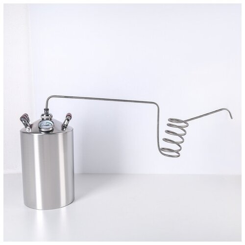 Дистиллятор домашний 12 л горло 40 мм с термометром клапан 747000₽