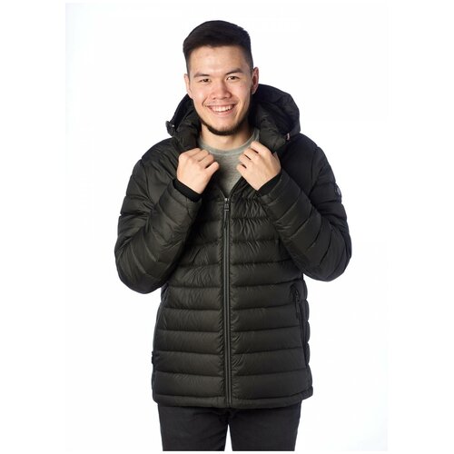 фото Куртка еврозима мужская zero frozen 21328 размер 52, темно-серый