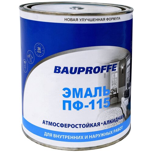 Эмаль PROFI белая матовая 6кг.