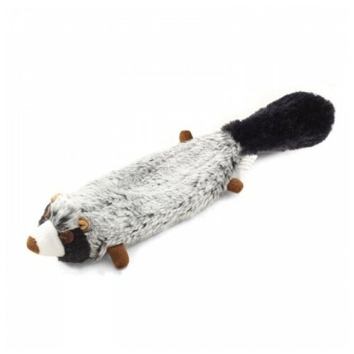 papillon игрушка для собак енот плюш 50 см D9018 Игрушка плюшевая Енот с двумя пищалками, 56см6