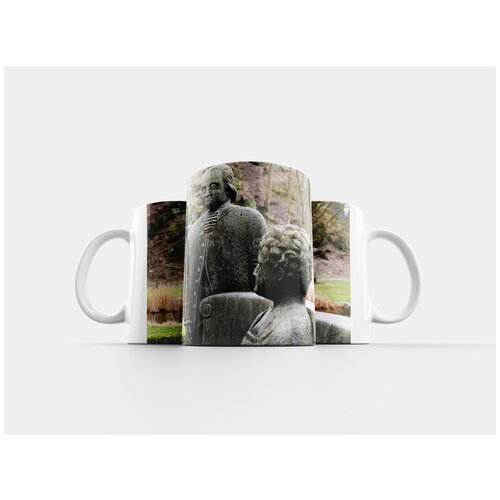 фото Кружка "каменные фигуры, люди, человек" 320 мл lotsprints