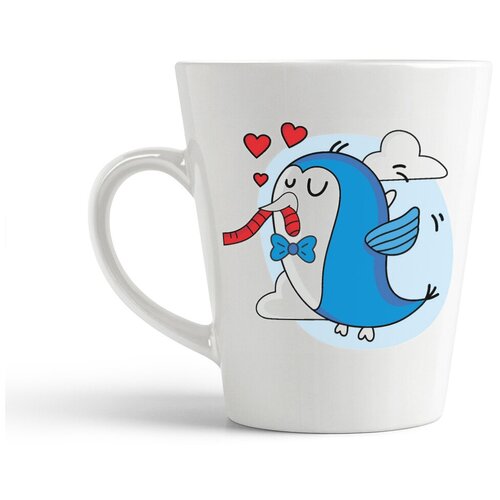 фото Кружка-латте coolpodarok "птичка м (есть пара)"