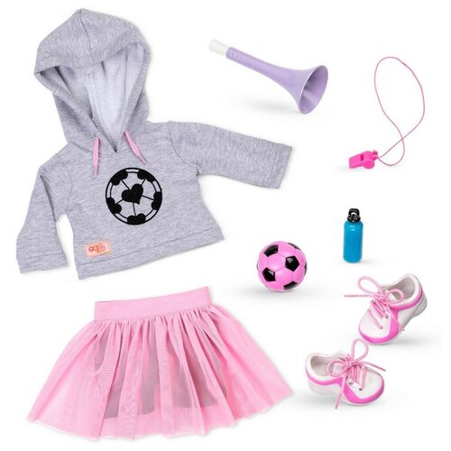 Одежда для куклы 46 см ДеЛюкс Our generation Женский футбол