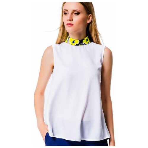 Блуза MONDIGO, размер 44, белый