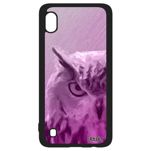 фото Защитный чехол на телефон // samsung galaxy a10 // "сова" животные хищник, utaupia, розовый