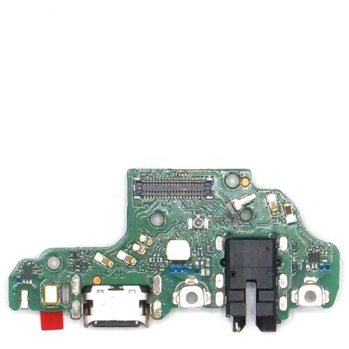 фото Плата huawei p40 lite с разъемом зарядки/гарнитуры и микрофоном smic