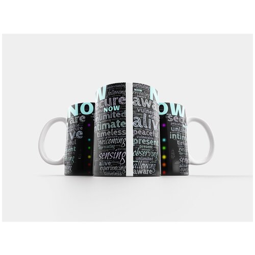 фото Кружка "сейчас же, осведомленность, сознание" 320 мл lotsprints