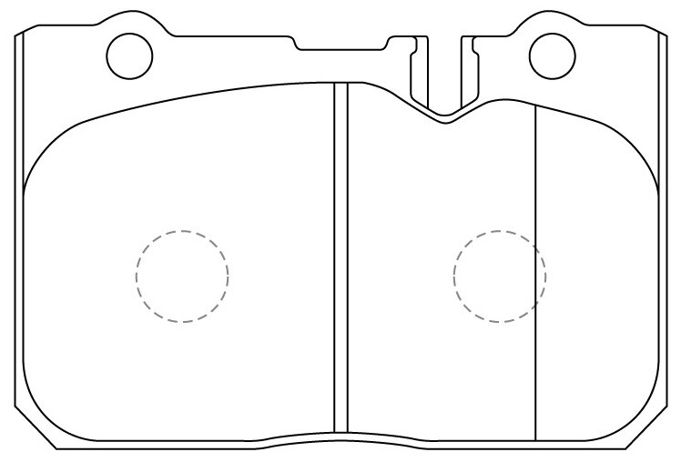 Дисковые тормозные колодки передние NIBK PN1370 (4 шт.)