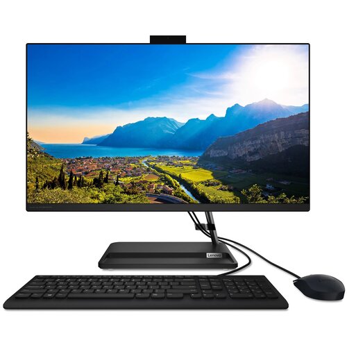 фото Моноблок lenovo ideacentre 3 24itl6 / f0g0001yrk (23.80" 1920x1080/ core i7 1165g7 2800mhz/ 8gb/ ssd 512gb/ dvd±rw/ intel iris xe graphics 64mb) без ос/черный