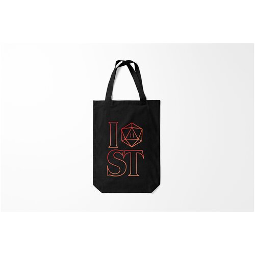 фото Сумка-шоппер / 31х42 см / сериалы / очень странные дела st burnettie