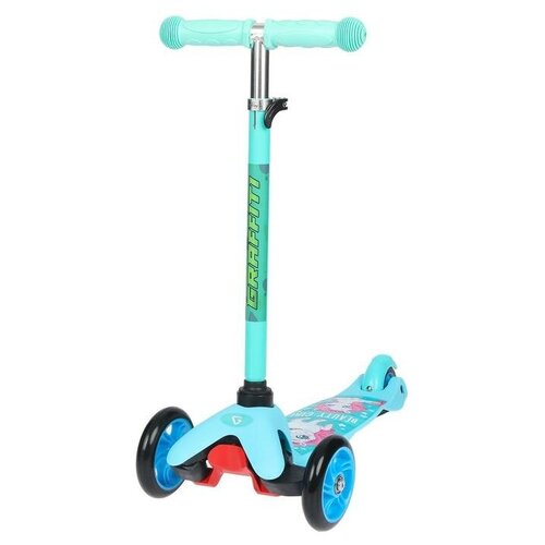 фото Cамокат «пони», колёса pu 120/80 мм, abec 7 graffiti