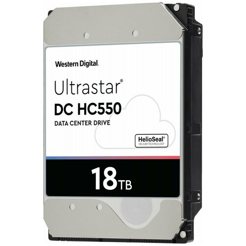 фото Жесткий диск sata 18tb 7200rpm 6gb/s 256mb dc hc550 0f38459 wd western digital