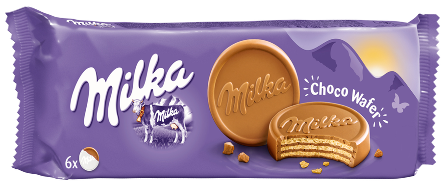 Вафли Milka Wafer 180г - фотография № 1