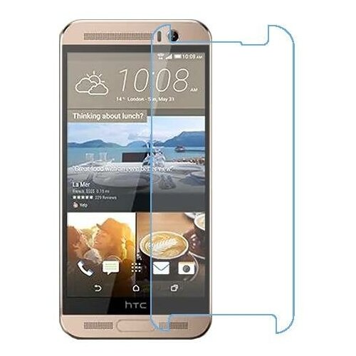 HTC One ME защитный экран из нано стекла 9H одна штука