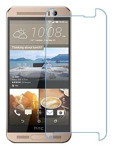 HTC One ME защитный экран из нано стекла 9H одна штука