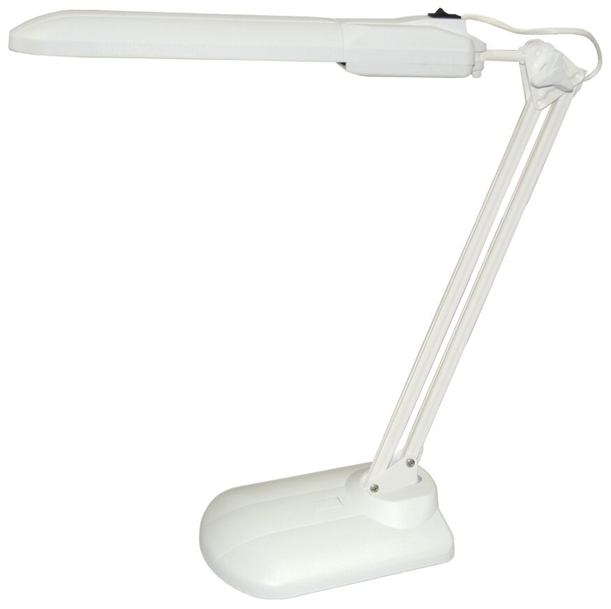 Настольная лампа светильник Дельта У на подставке, люминисцентная, цоколь 2G7, 11 Вт, белый