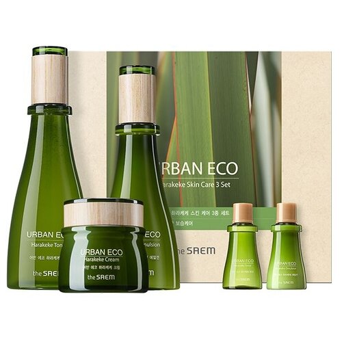 The Saem Набор Urban eco Harakeke skin care 3 set