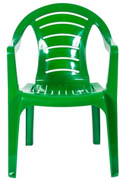 Кресло садовое 40х39х79 cм пластик зеленый