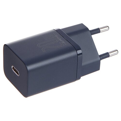 фото Зарядное устройство baseus super si quick charger 1c 20w eu blue ccsup-b03