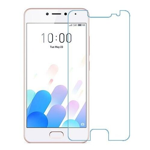 Meizu M5c защитный экран из нано стекла 9H одна штука