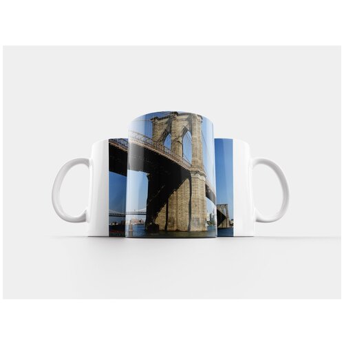 фото Кружка "бруклинский мост, мост, нью-йорк" 320 мл lotsprints