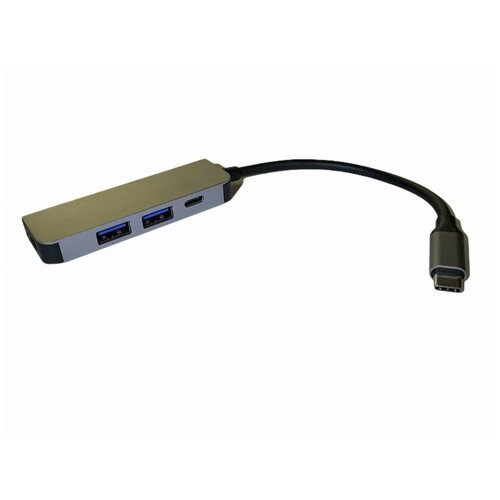 USB-концентратор Palmexx 4в1 USB-C - HDMI+2xUSB 3.0+USB-C PX/HUB-006 хаб usb palmexx 5в1 usb c hdmi 2xusb 3 0 usb c lan px hub 010