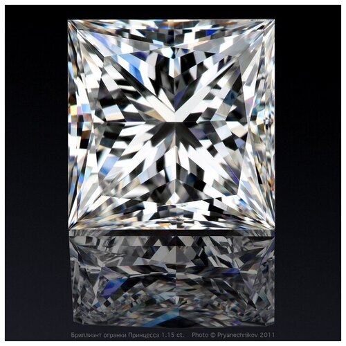 Муассанит принцесса 2*2мм 0,05ct D/VVS тестер драгоценных камней diamond selector ii