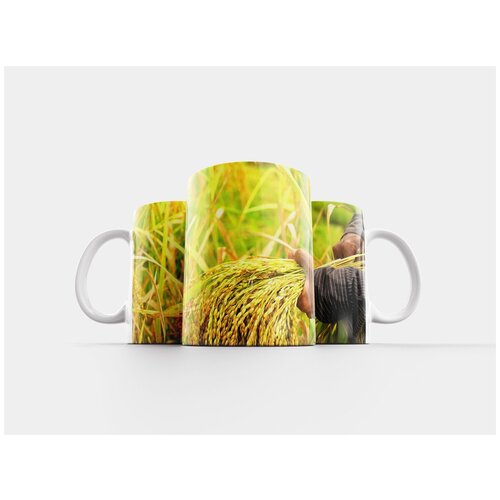 фото Кружка "природа, обрезать, солома" 320 мл lotsprints