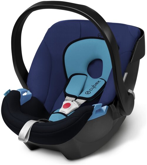 Автолюлька группа 0+ (до 13 кг) Cybex Aton Basic, Blue moon