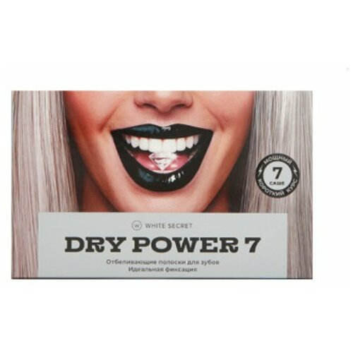 Отбеливающие полоски White Secret Dry Power 7