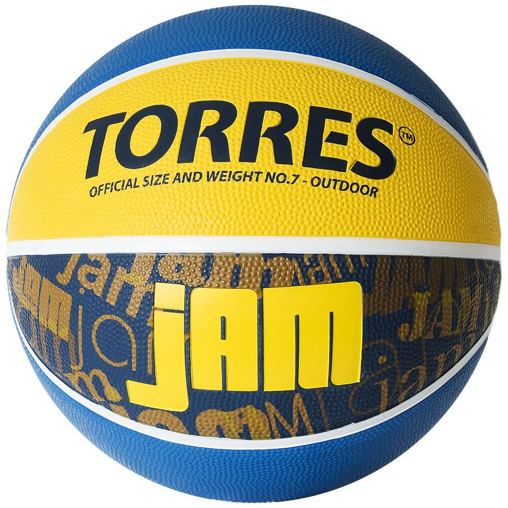 Мяч баскетбольный Torres Jam арт. B02047 р.7