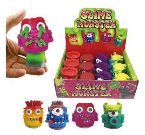 Игрушка-антистресс JUNFA Лизун "Slime monster" в ассортименте