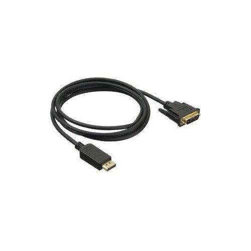 Кабель аудио-видео Buro 1.1v DisplayPort (m)/DVI-D (Dual Link) (m) 2м. Позолоченные контакты черный (BHP DPP_DVI-2) кабель hama 00045077 dvi d dual link m dvi d dual link m 1 8м ферритовые кольца