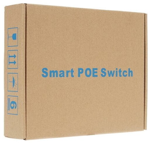 POE-коммутатор 8-канальный гигабитный 2xRJ45 UPLINK POE-A 120Вт | ORIENT SWP-7508POE/2P PS GE