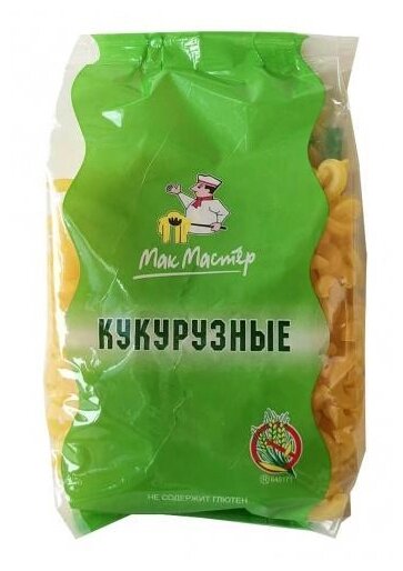 МакМастер Макароны Рожки кукурузные без глютена, 300 г - фотография № 2