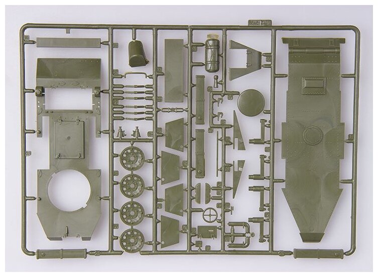 Сборная модель ZVEZDA Советский лёгкий танк БТ-7 (3545) 1:35 - фотография № 4