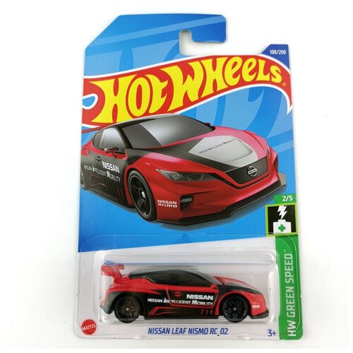 багги hot wheels t10983 черный Машинка Hot wheels NISSAN LEAF NISMO RC 02