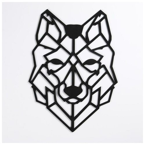 Геометрическое панно Woodcarver «Волк»