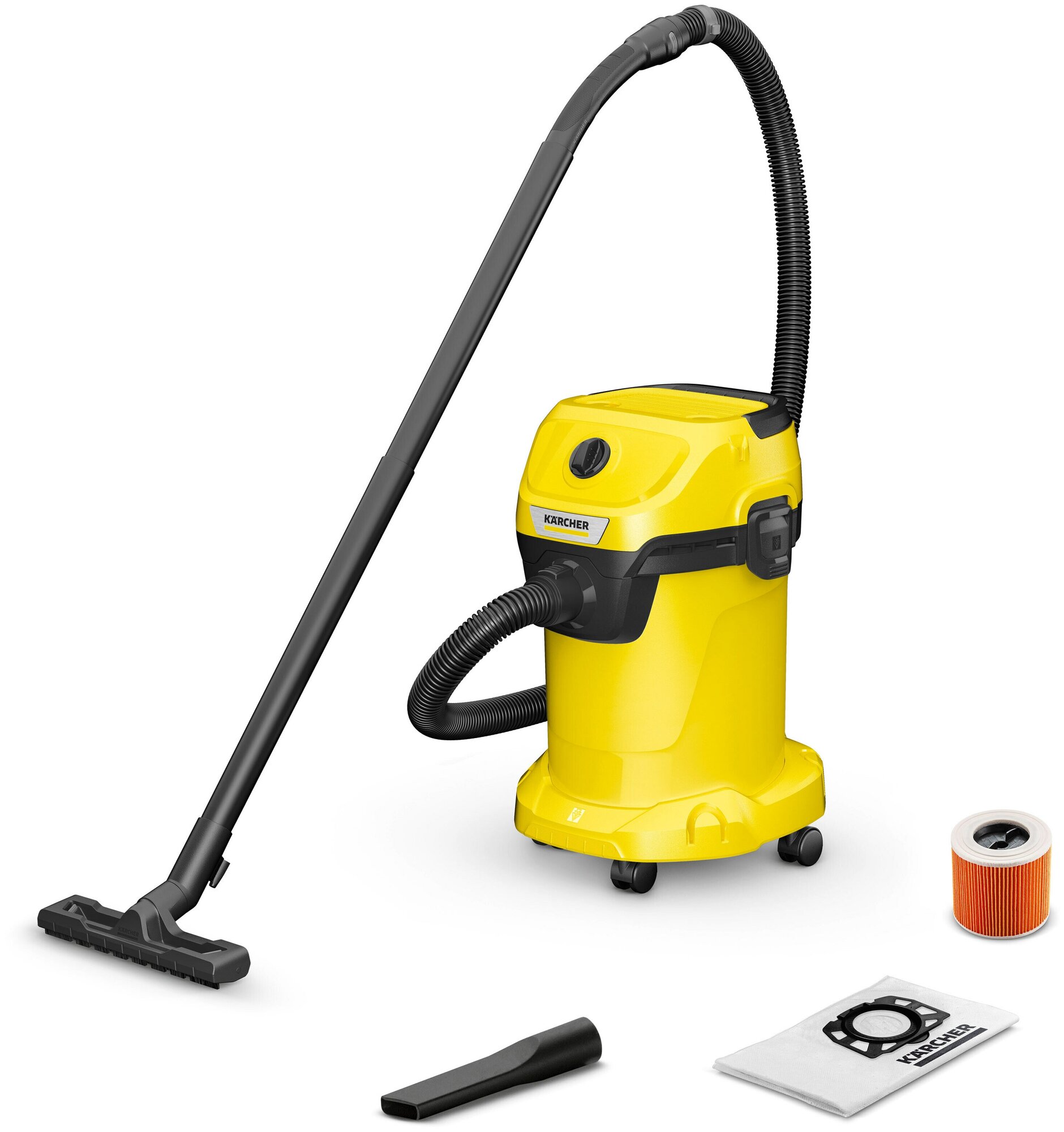 Хозяйственный пылесос Karcher WD 3 V-19/4/20 1.628-107