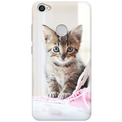 фото Gosso ультратонкий силиконовый чехол-накладка для xiaomi redmi note 5a prime с принтом "милый котенок"