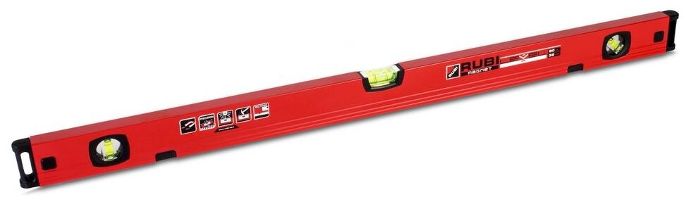 Уровень RUBILEVEL MAGNET 80 см