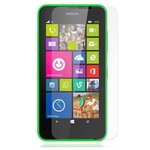 Защитная пленка MyPads (только на плоскую поверхность экрана, НЕ закругленная) для телефона Nokia Lumia 530 Dual sim глянцевая - изображение