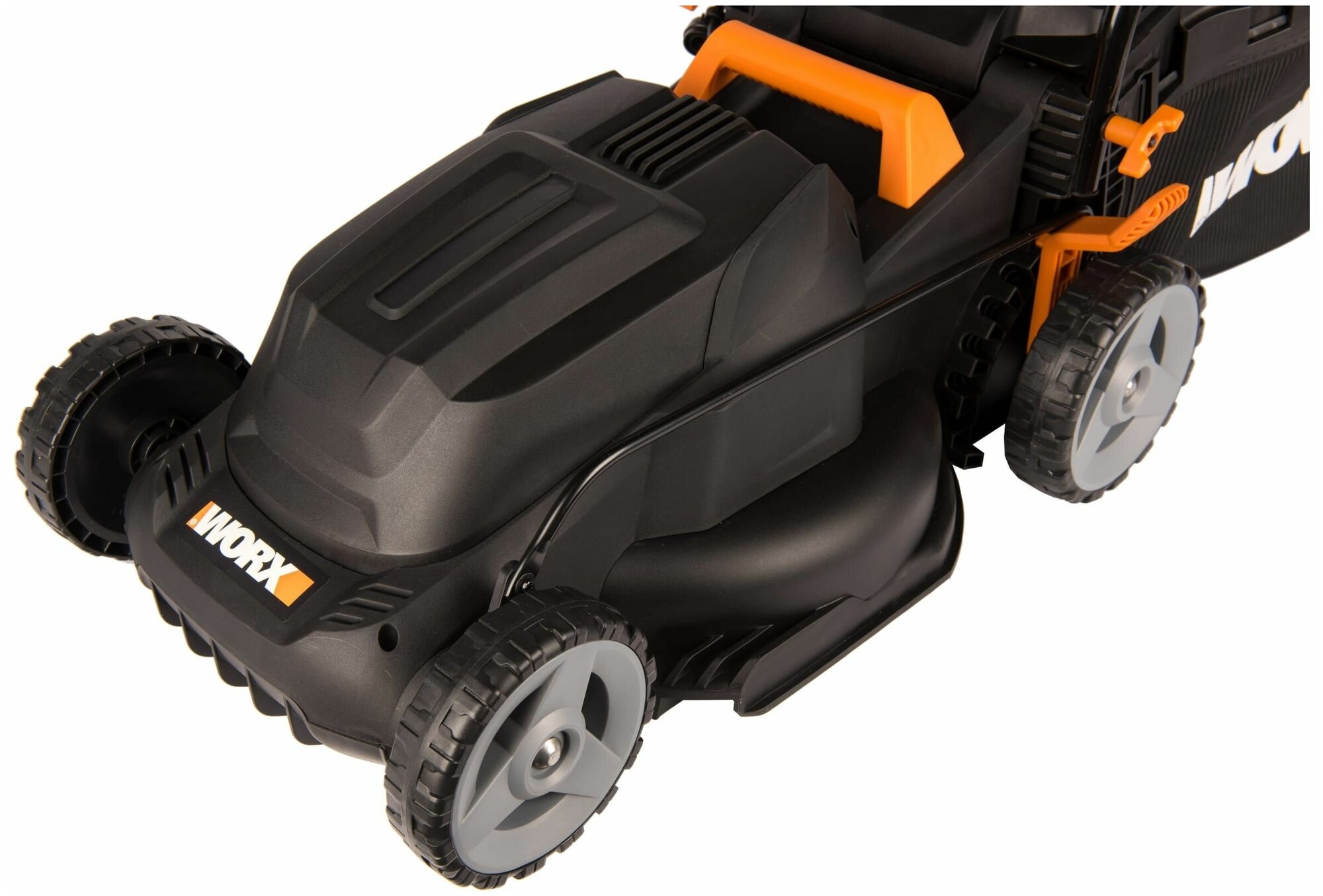 Газонокосилка электрическая WORX WG713E, 1200Вт, 34 см - фотография № 10