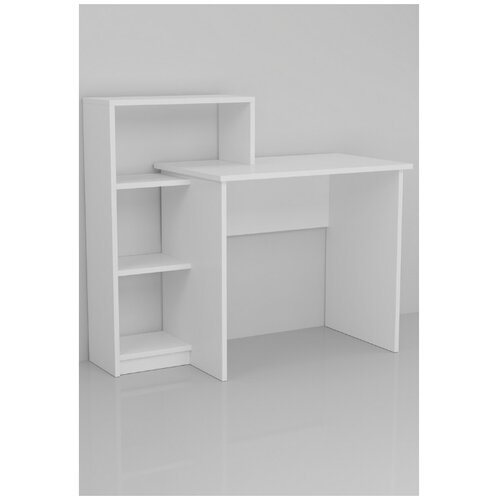 Стол письменный Smart 4 Sitzone. ШхГхВ: 125х50х102 см. Цвет: белый