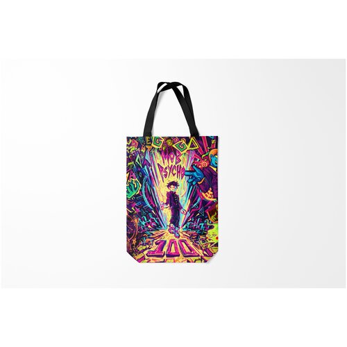 фото Сумка-шоппер / 31х42 см / аниме / моб психо 100 burnettie