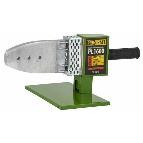 Паяльник для пластиковых труб ProСraft PL-1600 6 насадок 300градусов 800Вт 320000₽