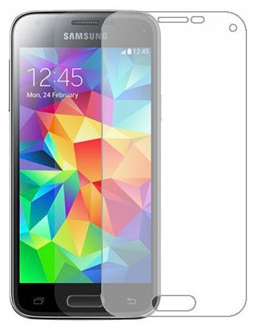 Samsung Galaxy S5 mini защитный экран Гидрогель Прозрачный (Силикон) 1 штука